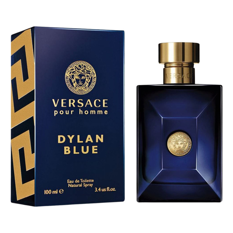 Versace Dylan Blue Pour Homme Edt 3.4 Oz