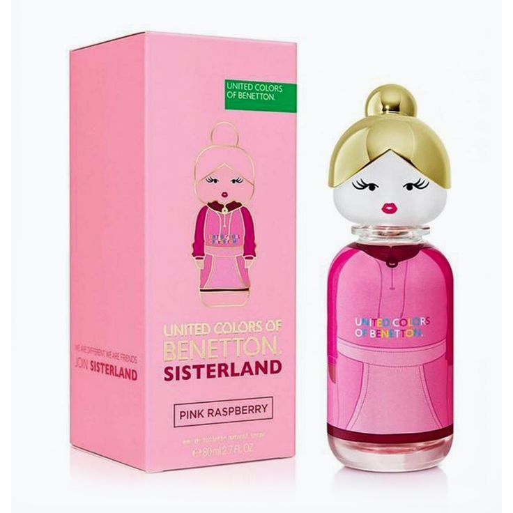 Benetton Sisterland Pink Rasberry Women 2.7 Oz. Edt