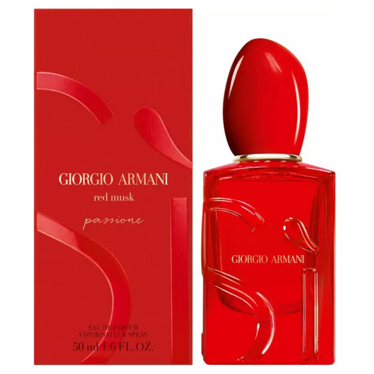 Giorgio Armani Si Passione Red Musk Women 3.4 Oz Edp 