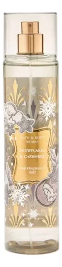 Bath & Body Works Snowflakes & Cashmere Fine Fragrance Mist 236 ml