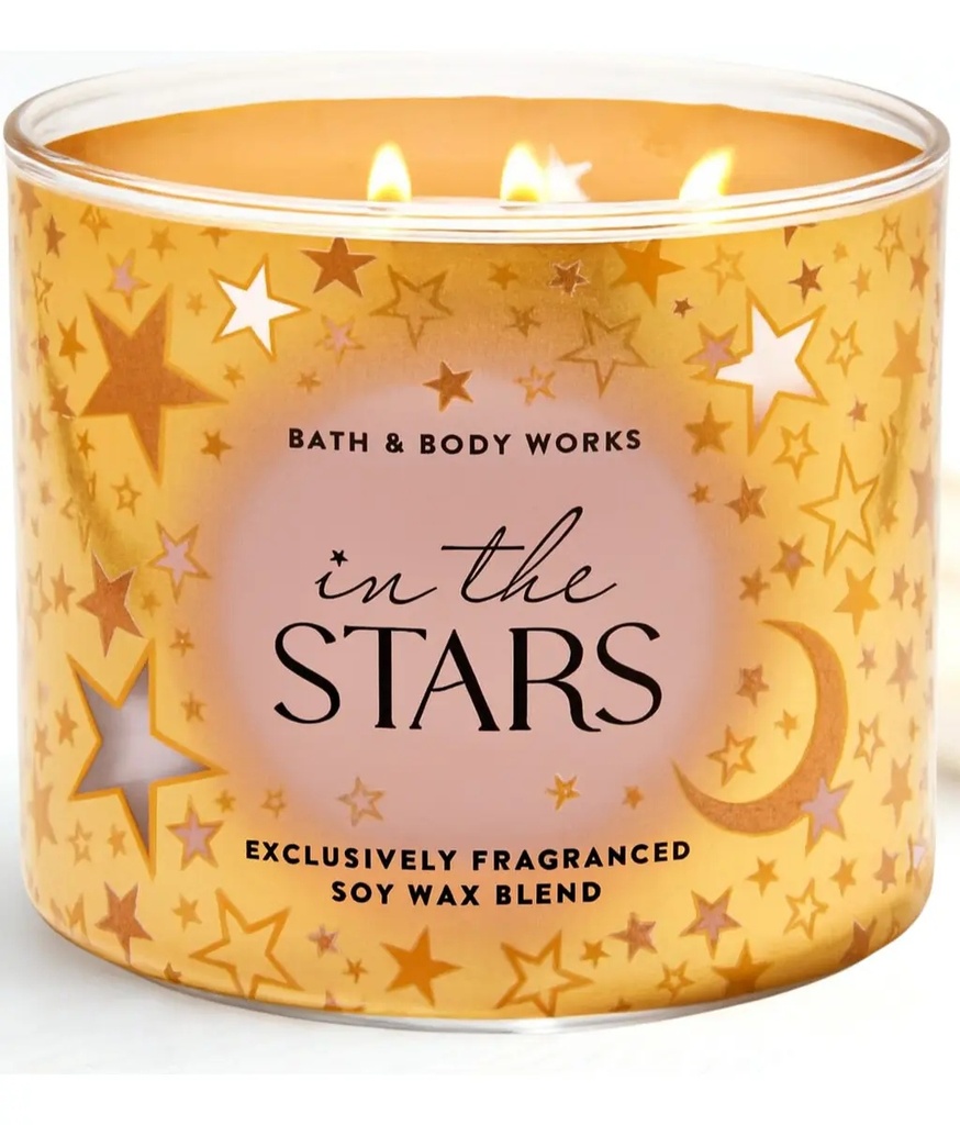 Bath & Body Works Vela In the Stars 3 mechas 411 gr