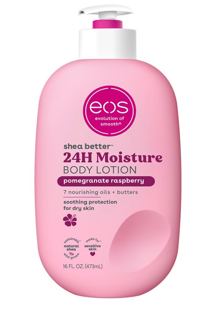 Eos Shea Better Body Lotion Pomegranate Raspberry 16 Oz