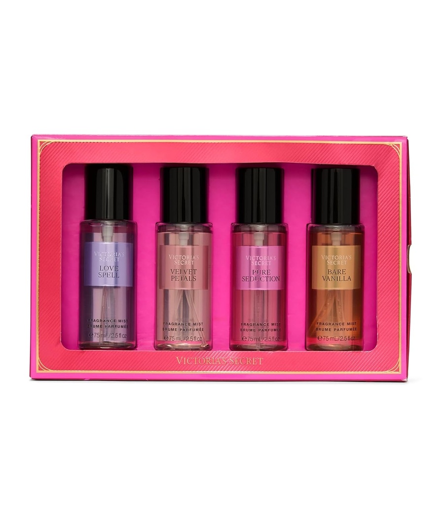 Victoria's Secret Mist Collection - Juego de regalo de 4 piezas 75 ml