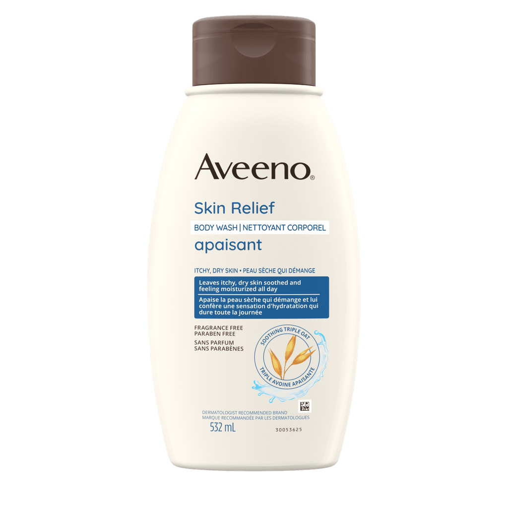 Aveeno Skin Relief Fragrance Free Body Wash 18 Oz