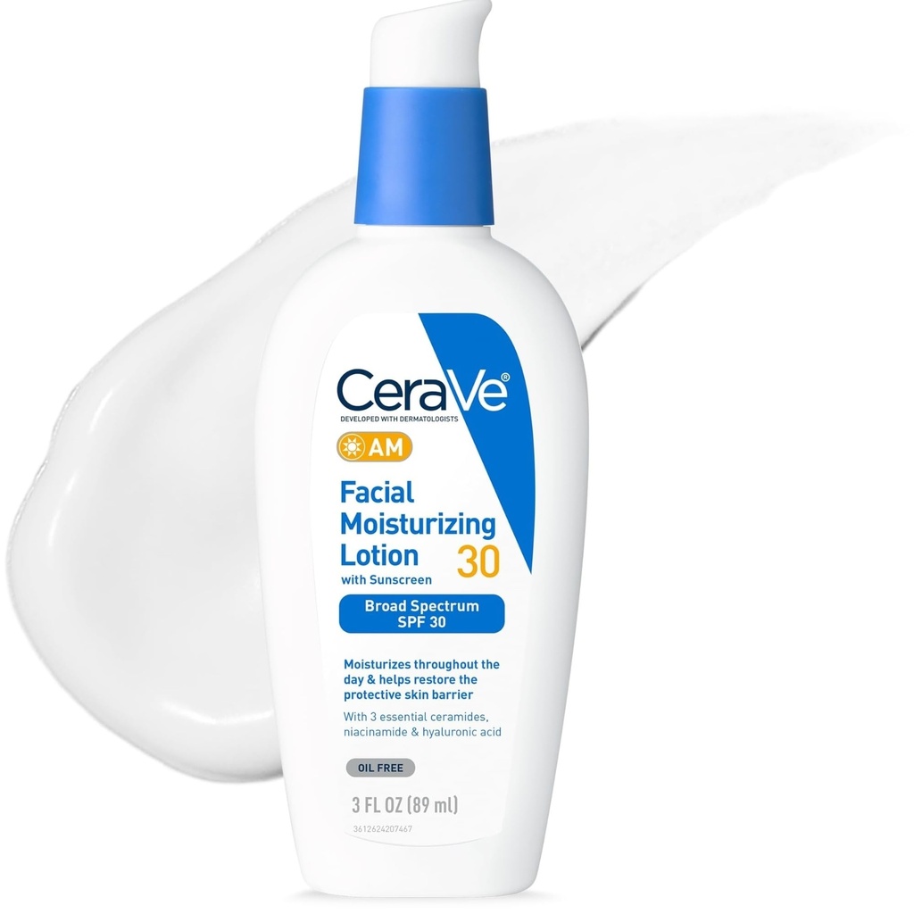 CeraVe Facial Moisturizing Lotion AM SPF 30 3 Oz