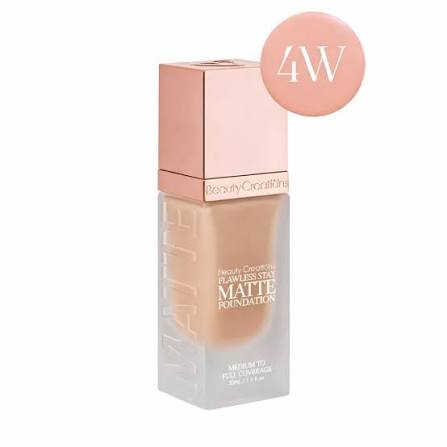 Beauty Creations Flawless Stay Matte Foundation 4W 30mL
