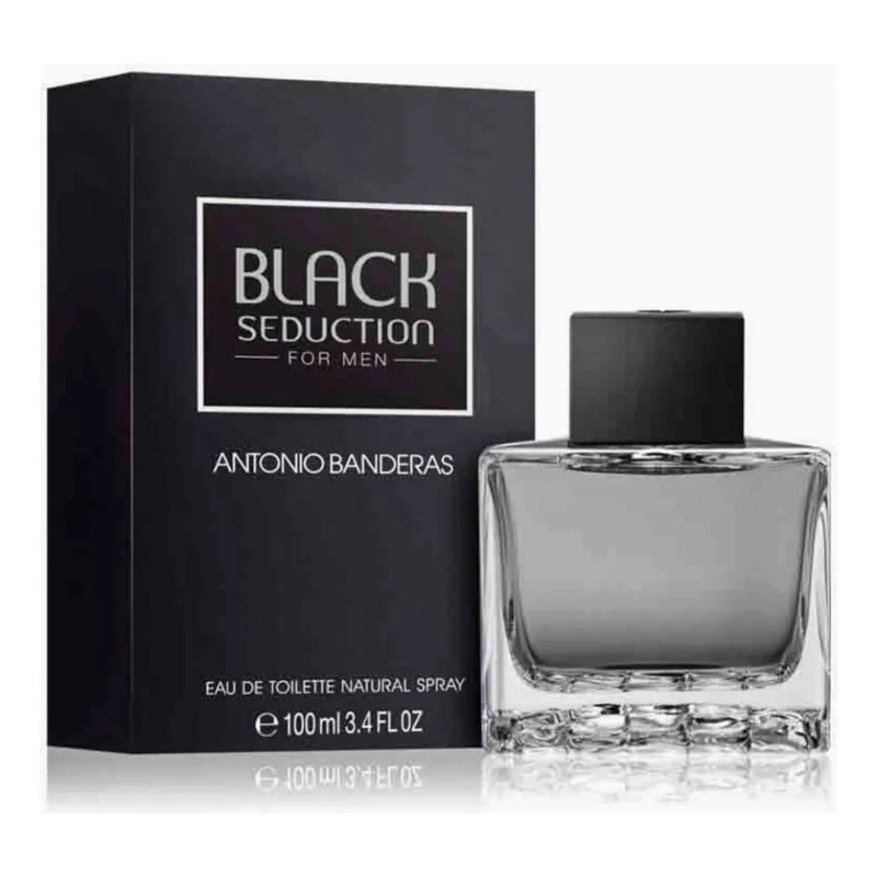 Antonio Banderas Black Seduction Edt 3.4 Oz