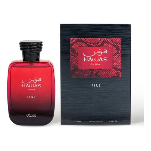 Rasasi Hawas Fire Men 3.4 Oz Edp