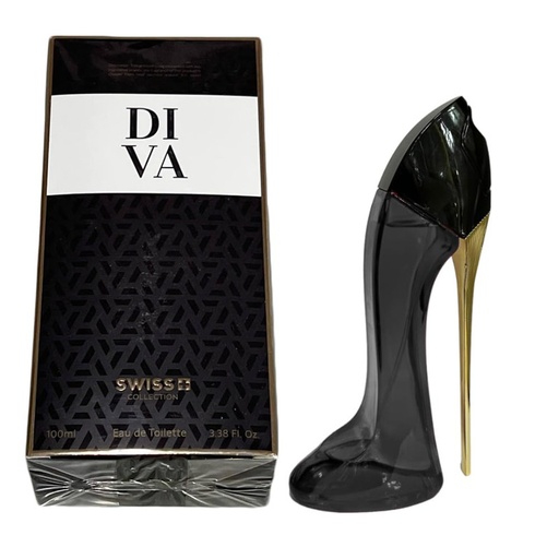 Swiss Collection Diva Edt 3.4 Oz