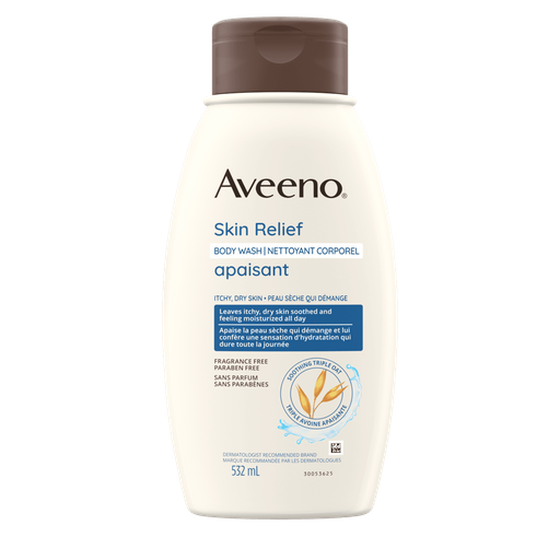 Aveeno Skin Relief Fragrance Free Body Wash 18 Oz