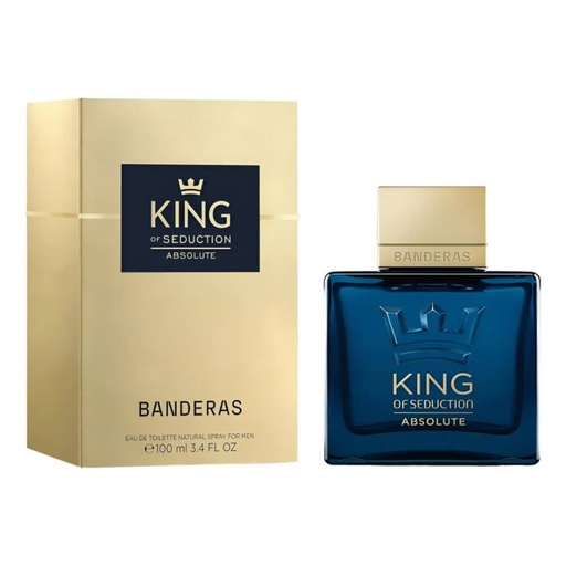 Antonio Banderas King Of Seduction Absolut Men Edt 3.4 Oz