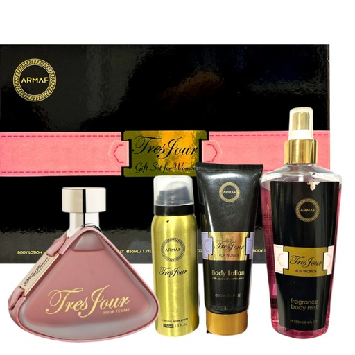 Armaf Set Tres Nuit Jour Women 4Pzs