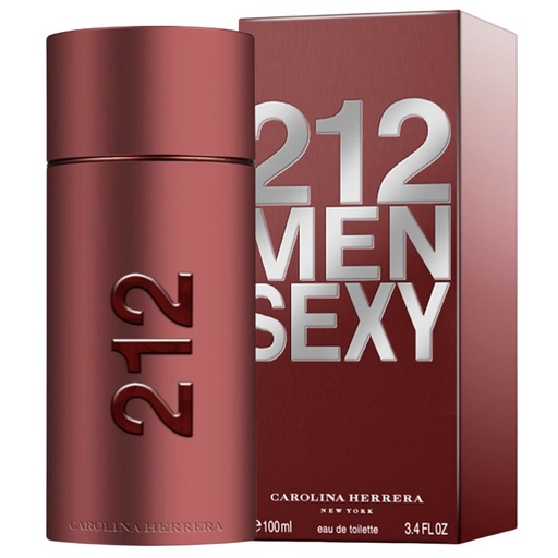 Carolina Herrera 212 Men Sexy Edt 3.4 Oz
