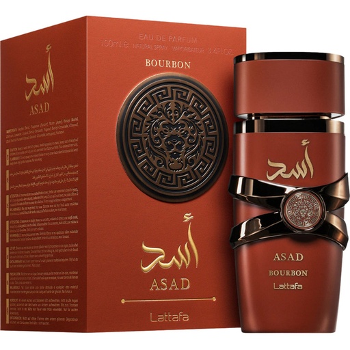 Lattafa Asad Bourbon Men 3.4 Oz Edp