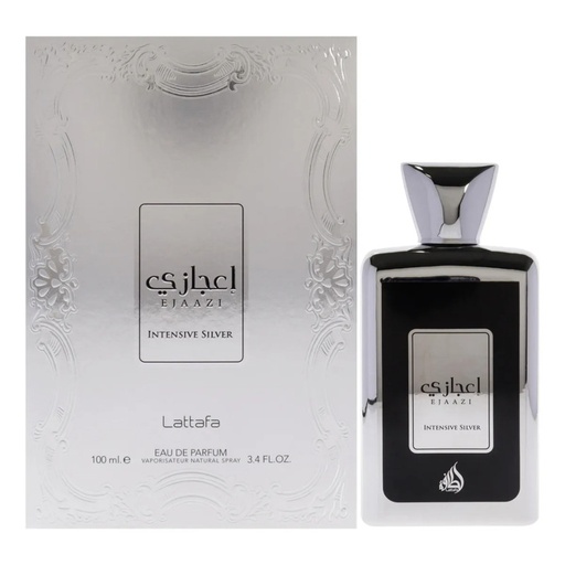 Lattafa Ejaazi Intensive Silver Unisex  3.4 Oz Edp Sp